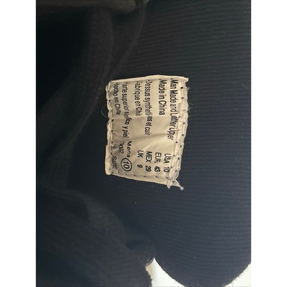 Vintage Airwalk‎ Skater Shoes Chunky Fat Tongue Men's Size 10 Black Leather Y2K - Picture 11 of 12